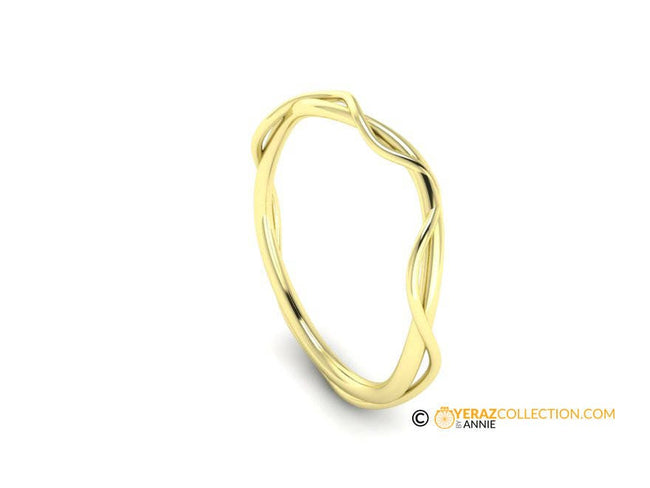 Unique Matching Band For Leaf Engagement ring, 14K Gold, Nature inspired Leaf ring, Leaf Gold ring, Bridal ring, Leaf Band.