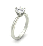 Engagement Ring, Solitaire Engagement Ring, Diamond Ring, 14K Gold Ring, 1 carat Diamond Ring.